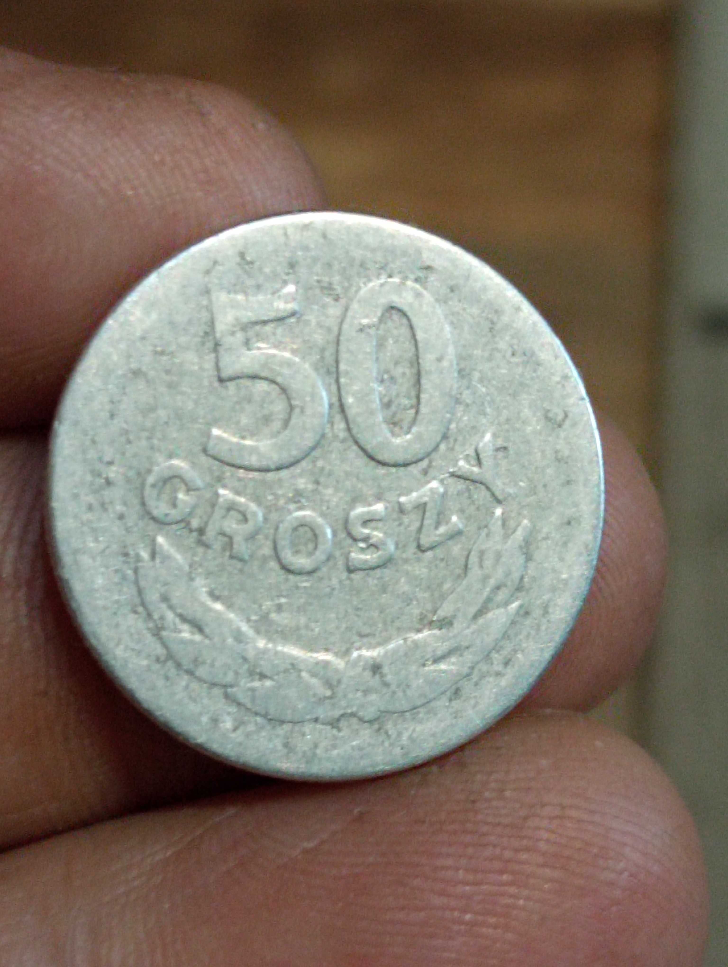 Sprzedam monete trzecia 50 groszy 1965 rok