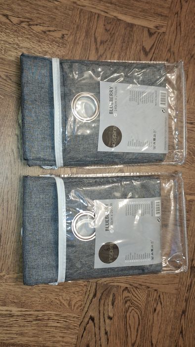 Zasłony nowe, 2szt, 130x260cm.