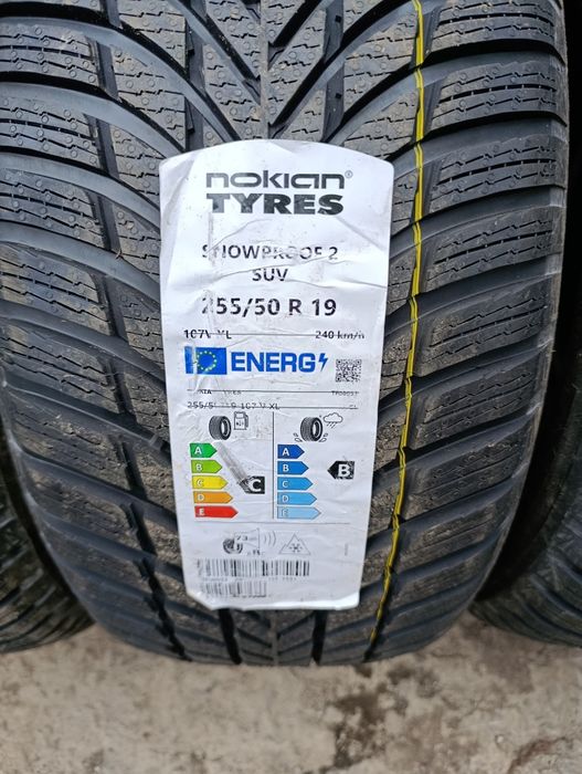 Продам комплект шин  Nokian snowproof 2 suv 255/50-19