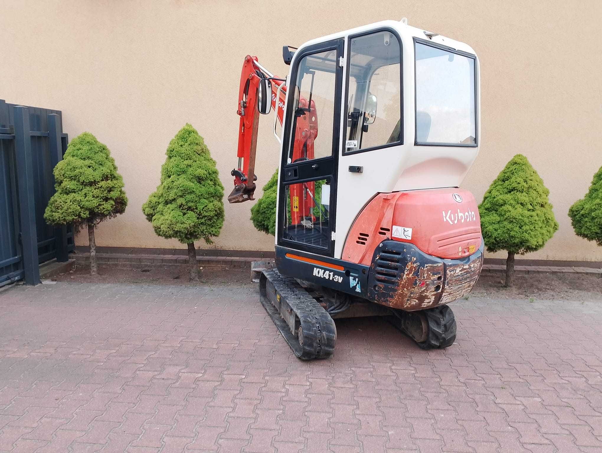 Minikoparka KUBOTA KX41-3V jcb cat neuson