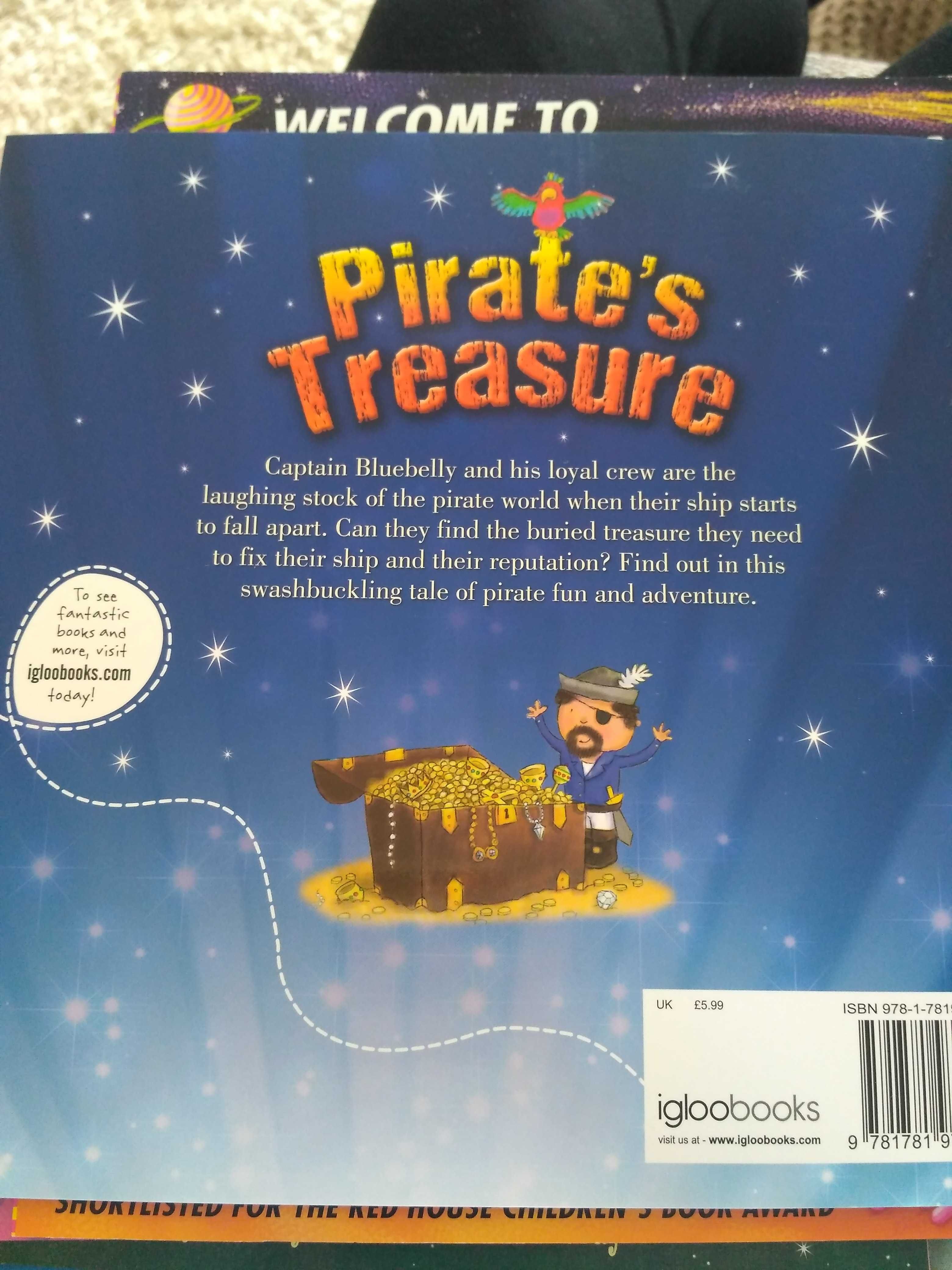 Książeczka po angielsku Pirate's Treasures