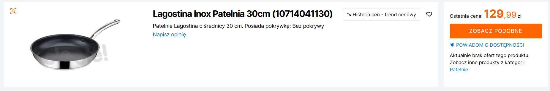 Zestaw teflonowych Patelni IKEA i nie tylko. Rozmiary od 20 do 30 cm