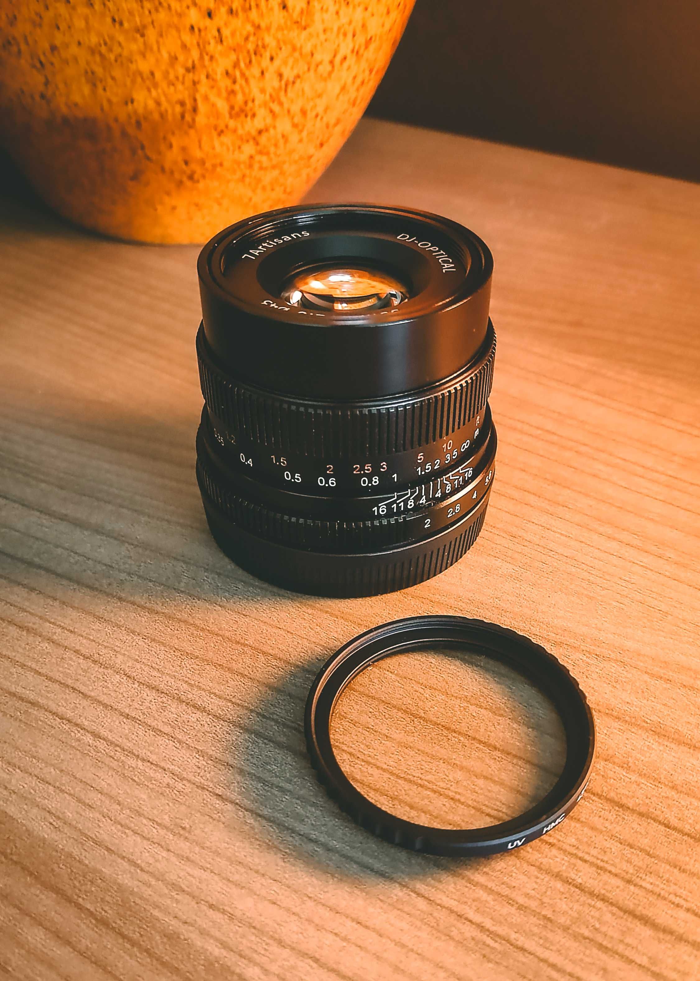 Objetiva 7artisans 35mm F2.0 Sony E-Mount FF e APS-C
