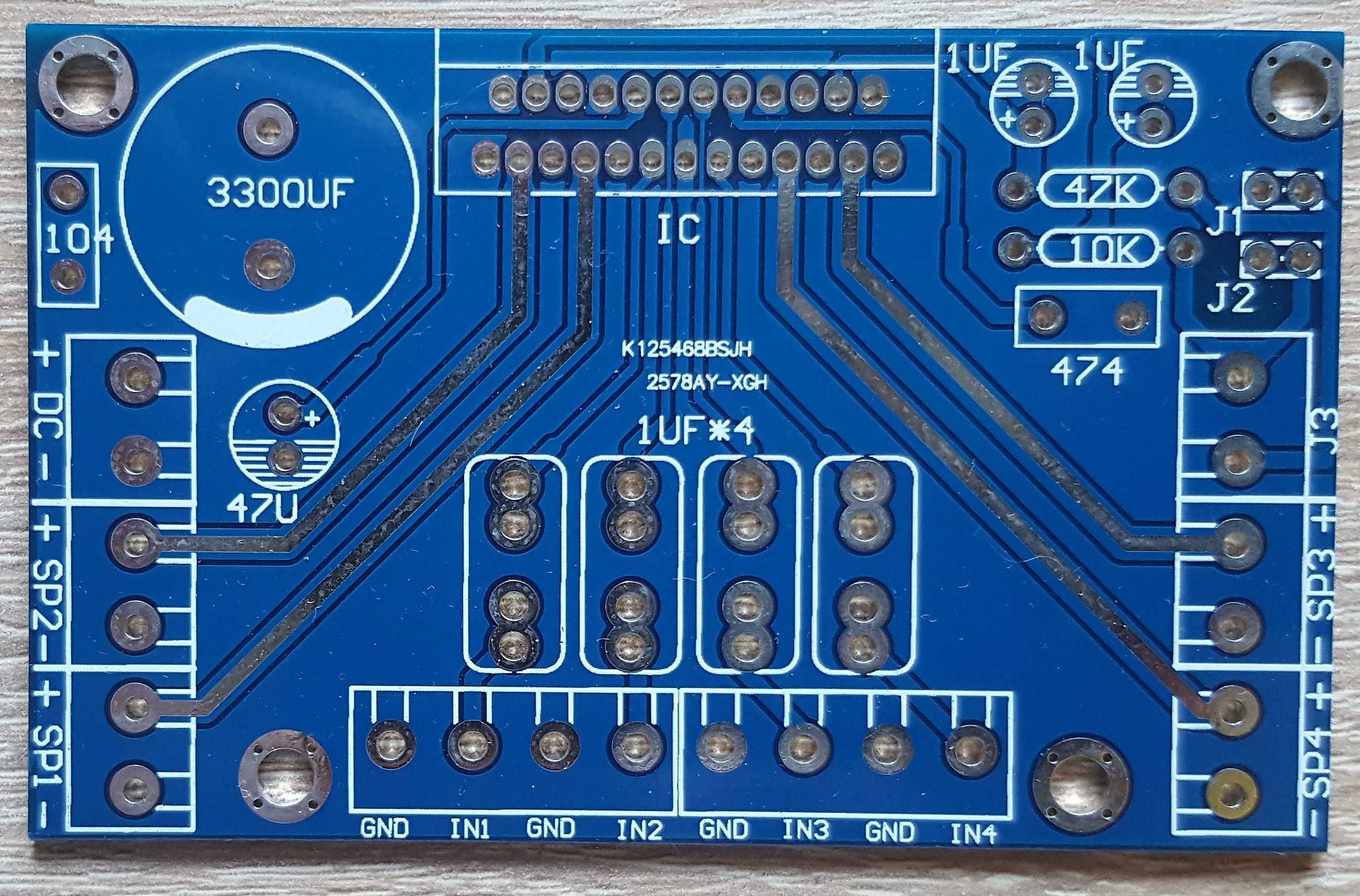 Микросхема TDA7388 .