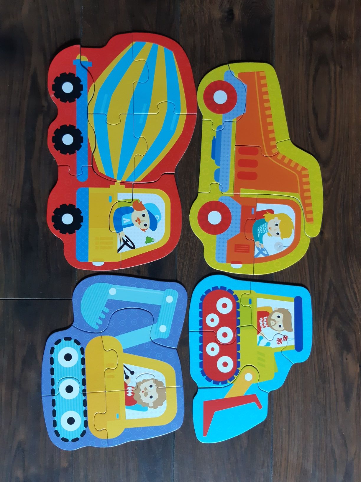 Czuczu Pojazdy na budowie 2+ puzzle