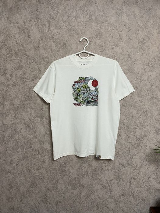 Футболка Carhartt з принтом оригінал