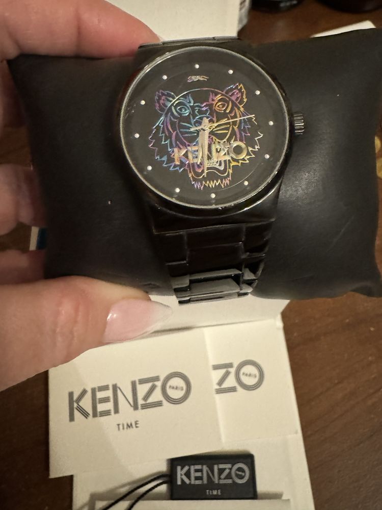 KENZO zegarek Tiger multicolor