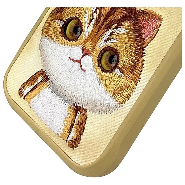 Etui Nimmy Big Eyed Pet 2.0 Cat na iPhone 16 Pro Max - zielone