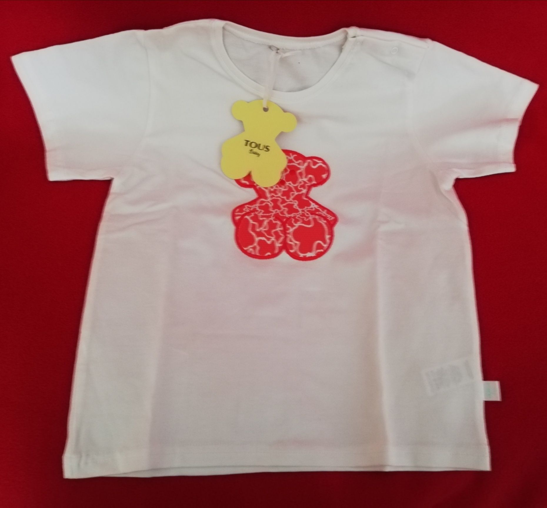 Chapéu + T-Shirt Menina 4 Anos [NOVO] Marca: Tous Baby