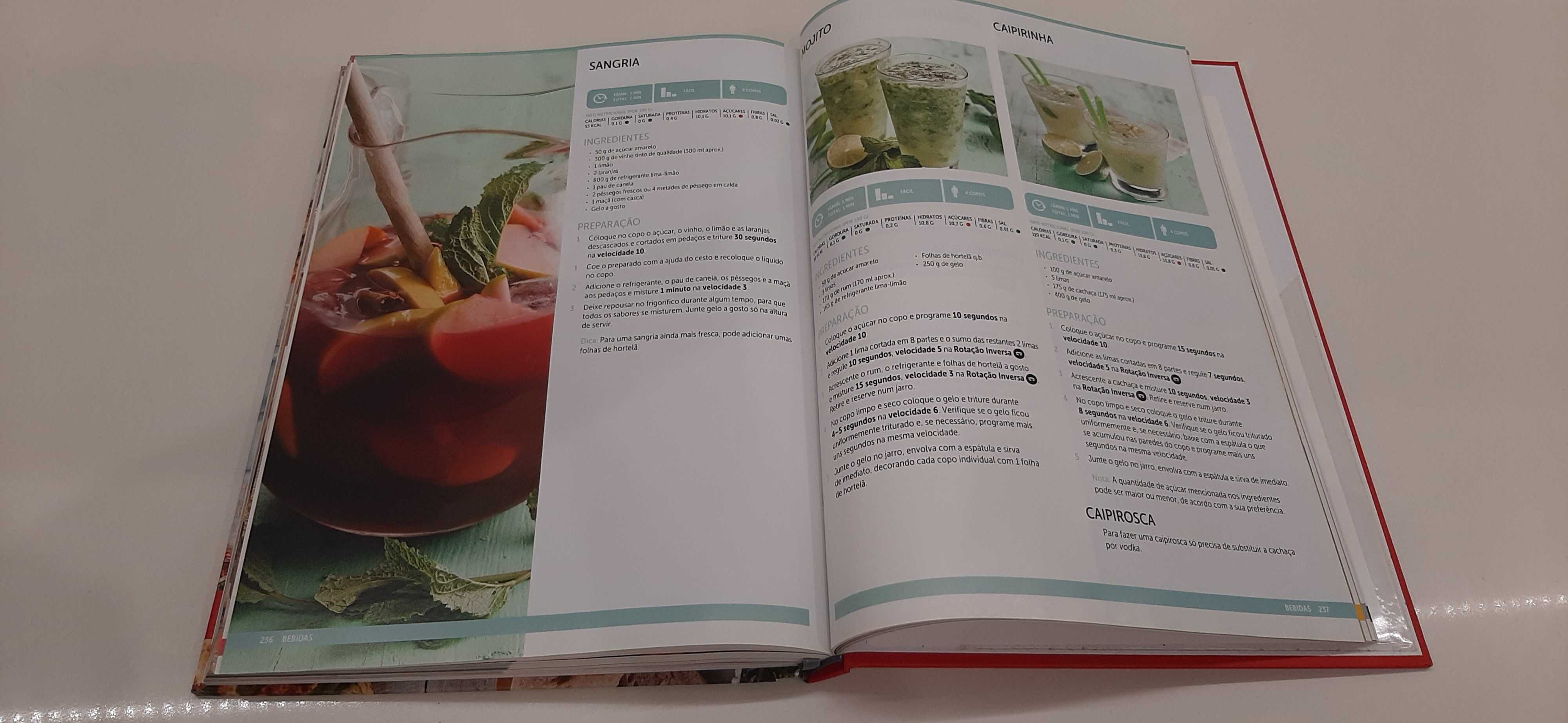 Livro de Receitas para Robot de Cozinha Yammi