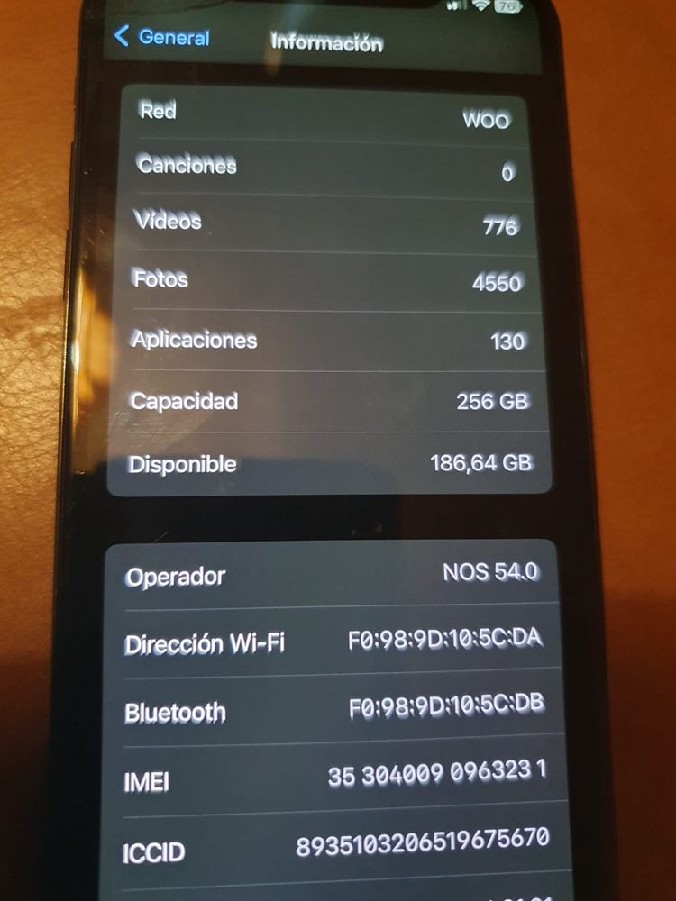 Iphone X 256 gb
