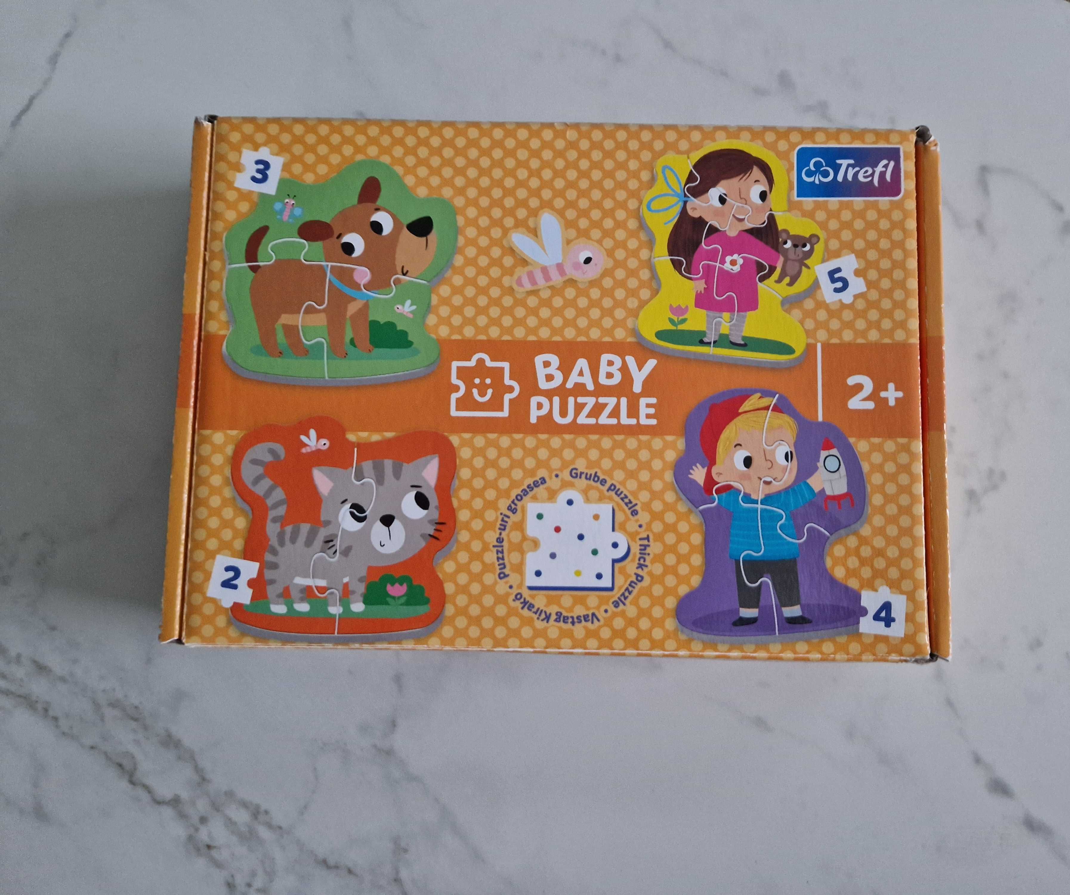 Puzzle dla 2 latka 4w1 + gratis