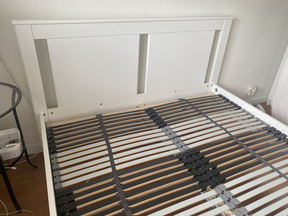 Łóżko IKEA 140 Songesand + Leirsund