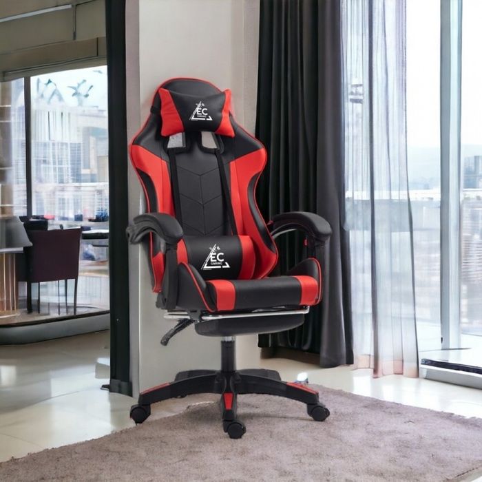 Комп'ютерне ігрове крісло преміум STRIKER ONE  Червоне