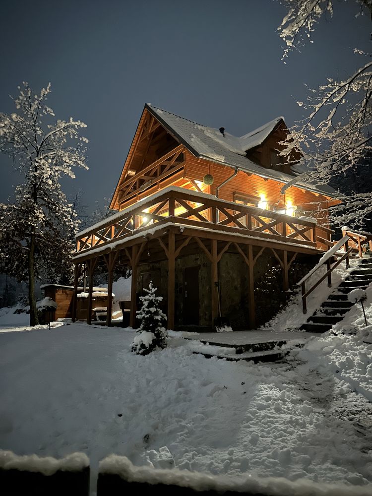 Domek Kaszuby nad jeziorem mausz.Całoroczny klimatyzowany,sauna,bania