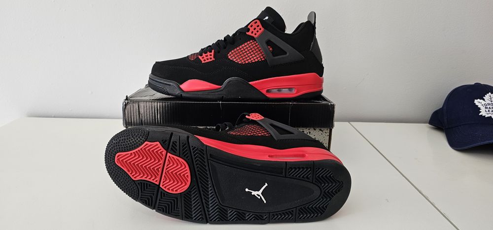 Tênis Air Jordan 4 Retro "Red Thunder"