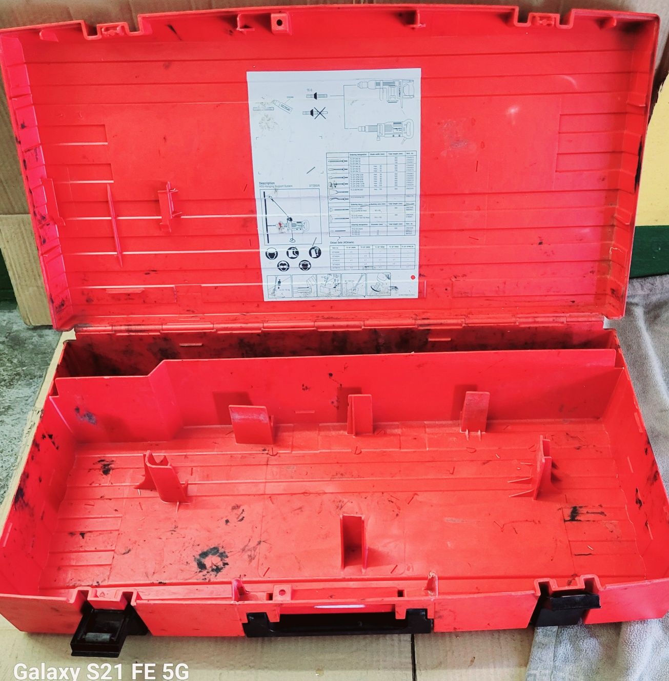 Skrzynka Hilti TE 905