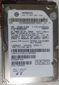 Жесткий диск для ноутбука HITACHI HDD HTS545050B9A300 500 GB