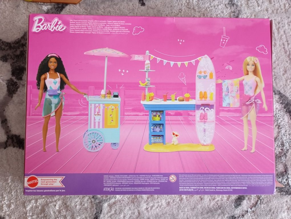 Zestaw Barbie bar Plażowy Mattel