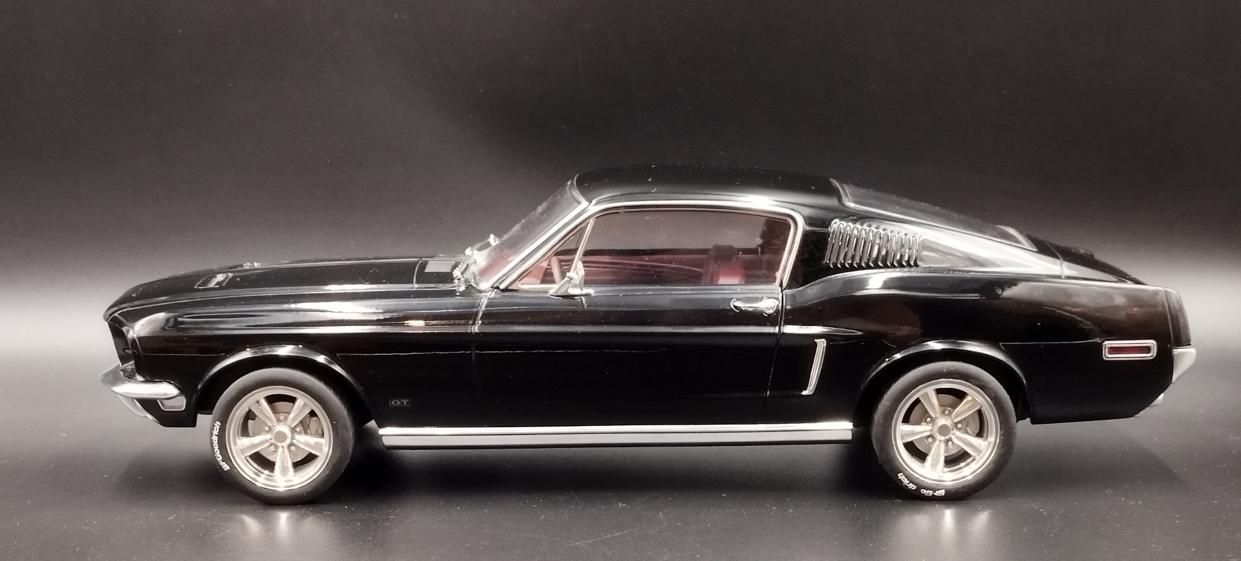 1:12 Norev 1968 Ford Mustang Fastback Black model 1:12 nie 1:18