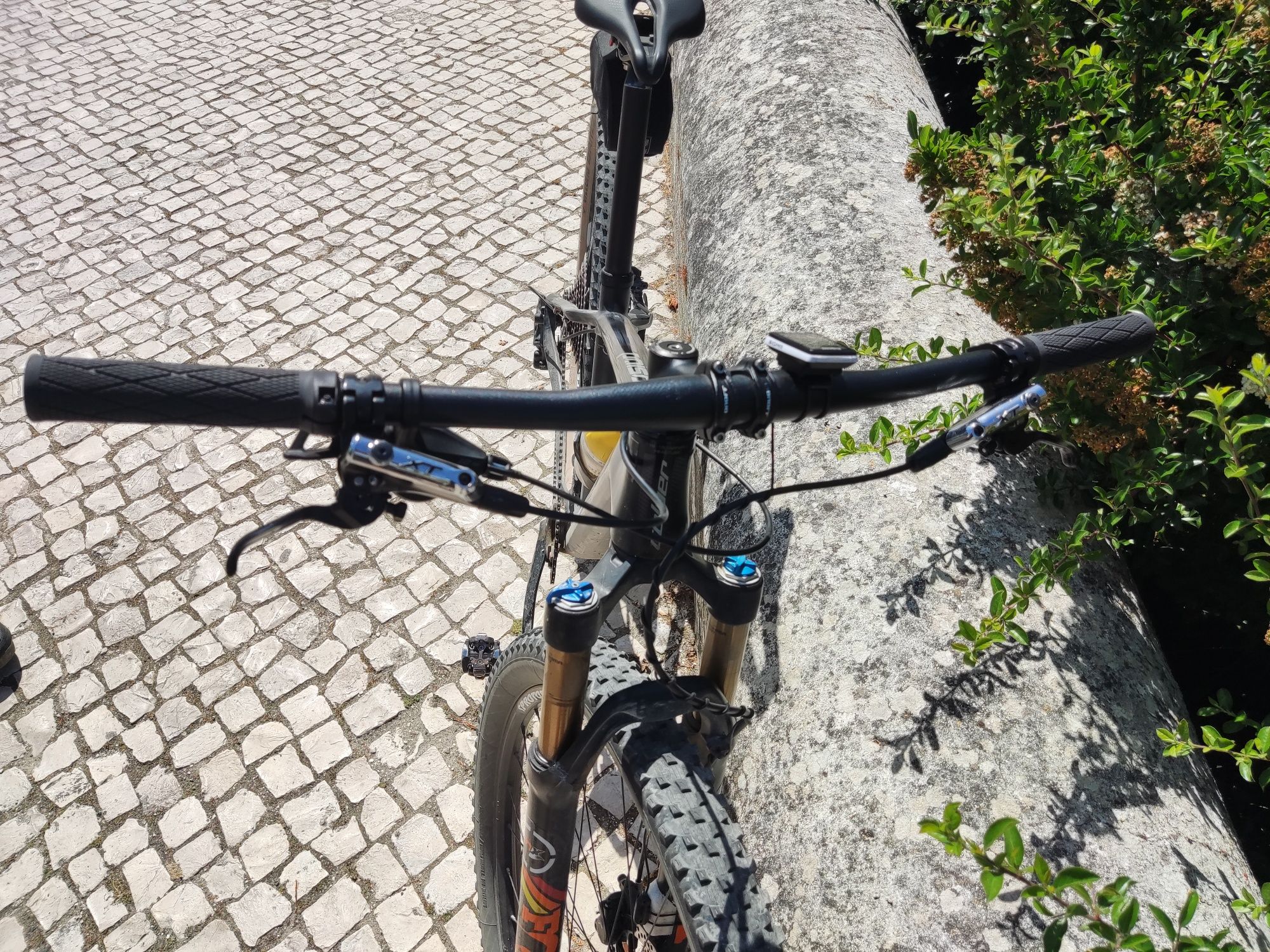 BTT carbono roda 29 quadro M coluer