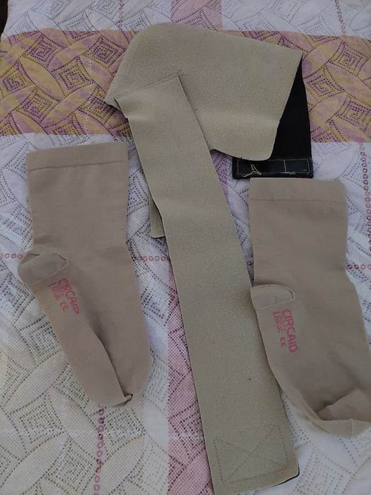 Ligadura inelástica para perna