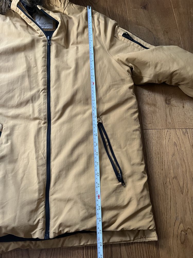 Kurtka zimowa parka r. 152 zara