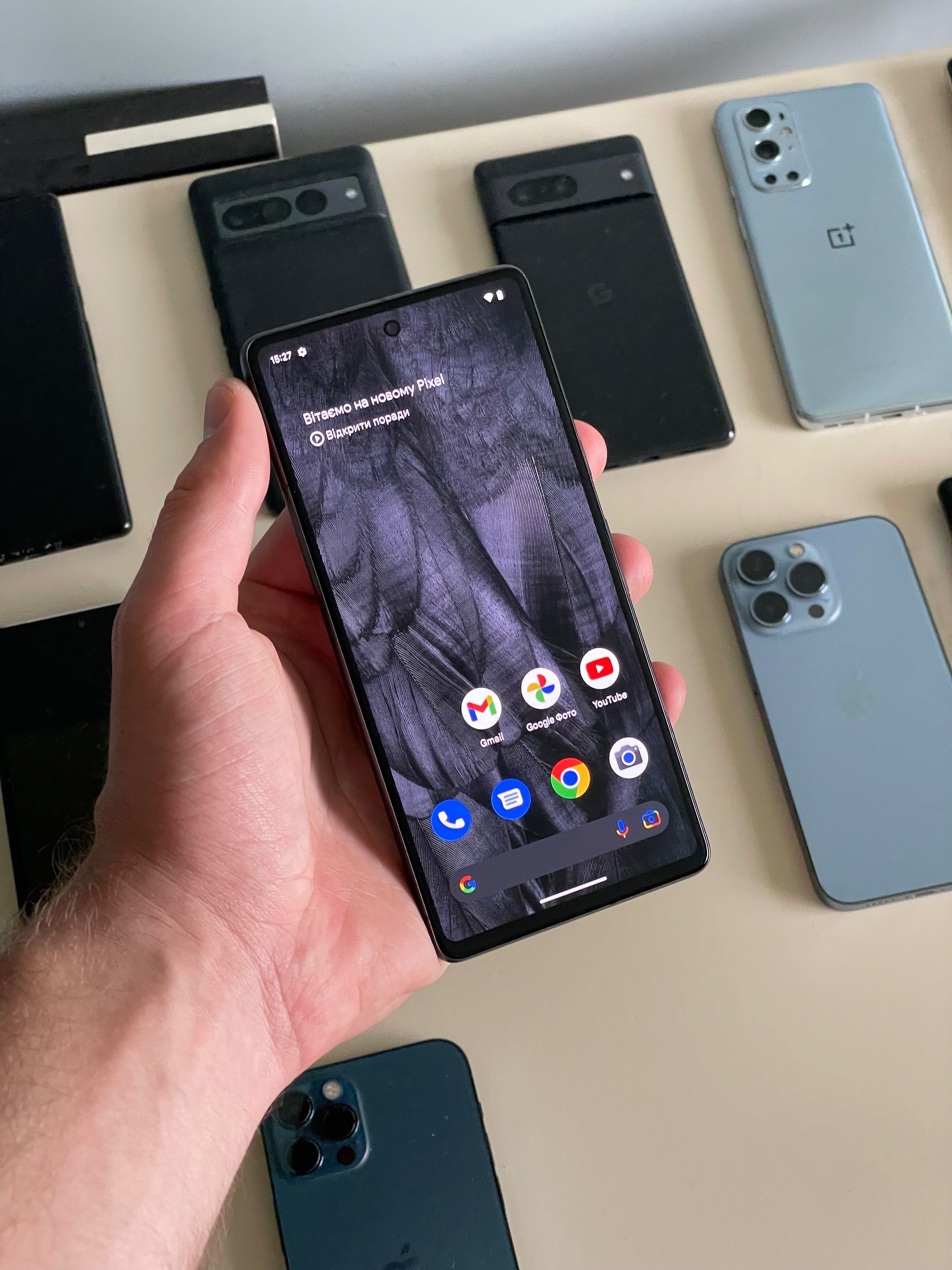 Google Pixel 7 128GB Black Neverlock MDM, Повністю робочий