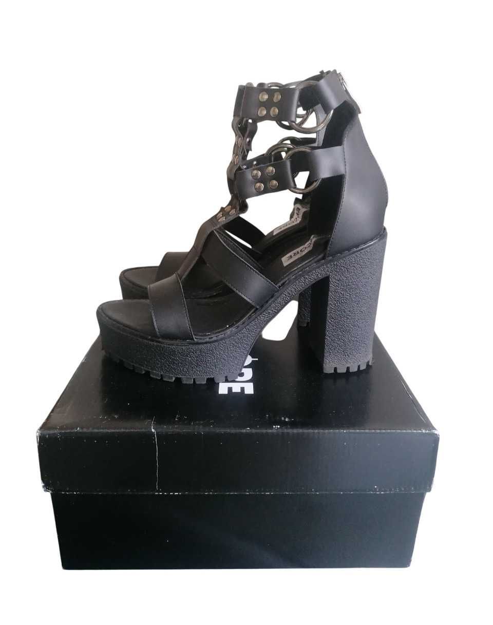 Sandały ALTERCORE goth platforma killstar alternative dollskill