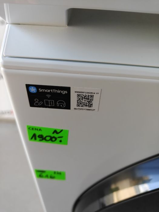 Pralka Samsung nowy model 9kg bespoke gwarancja sprawdź