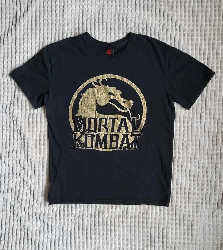 Czarny t-shirt Mortal Kombat