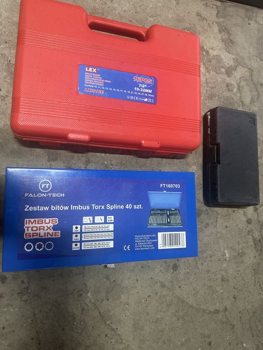 Набір ударних біт 1/2, 3/4 + набір коронок по дереву