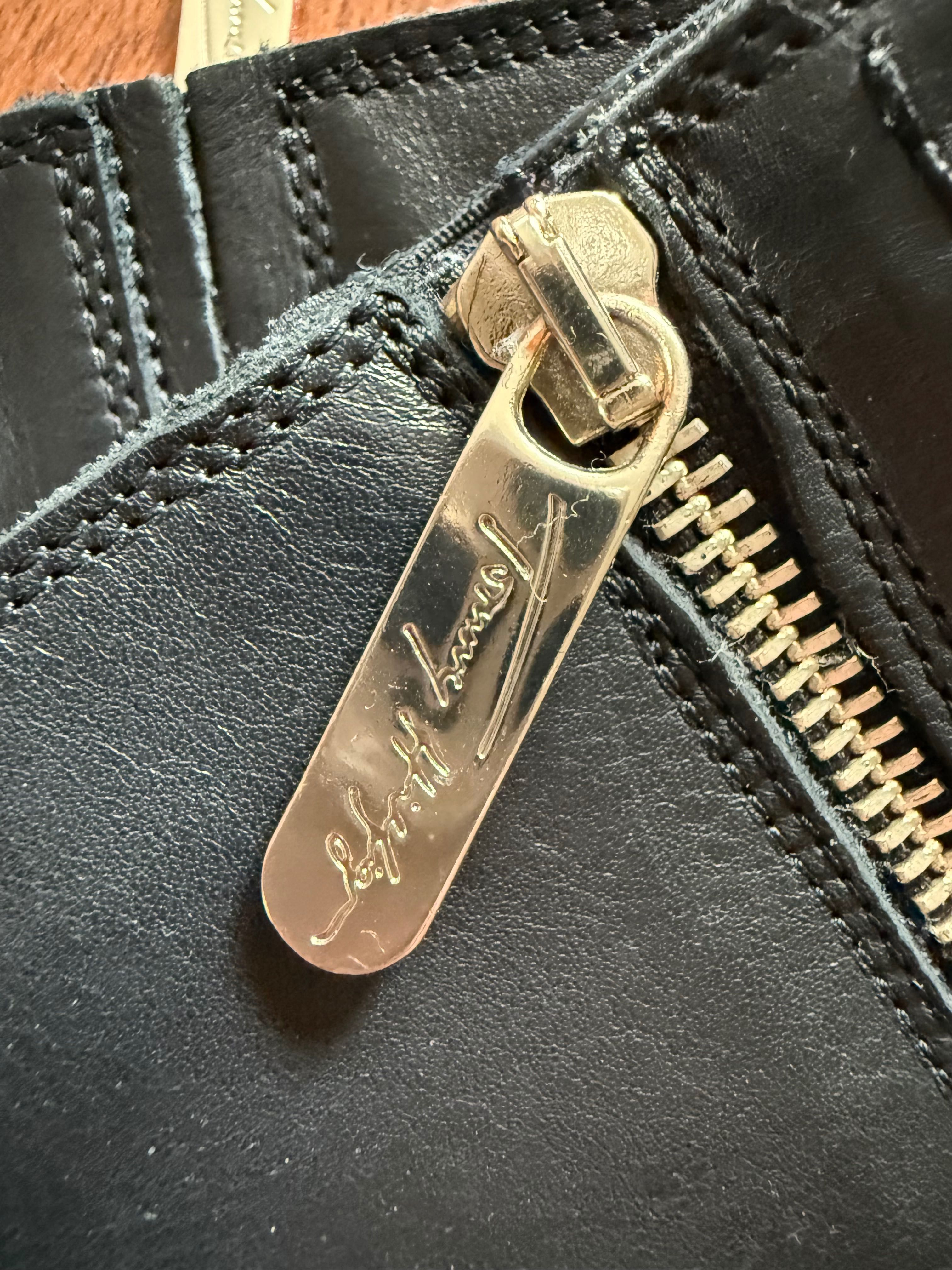 Kozaki skórzane Tommy Hilfiger