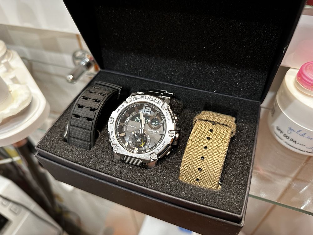 Casio G-SHOCK GST-B300E-5ADR na gwarancji!