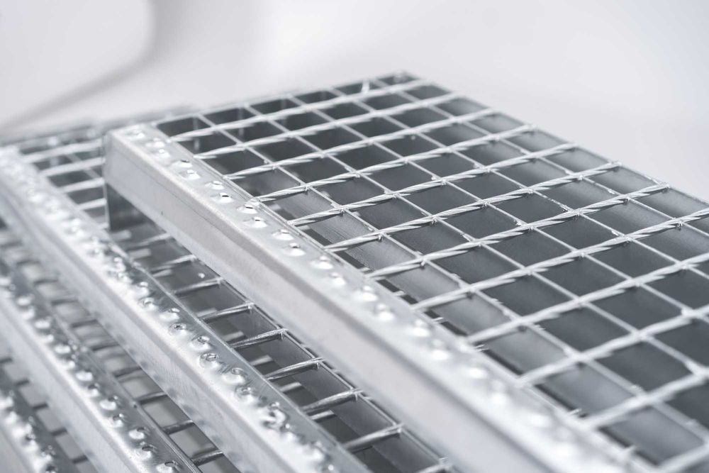 Schody stalowe 800x270, kraty pomostowe WEMA, stopnie. Wysyłka w 24h!