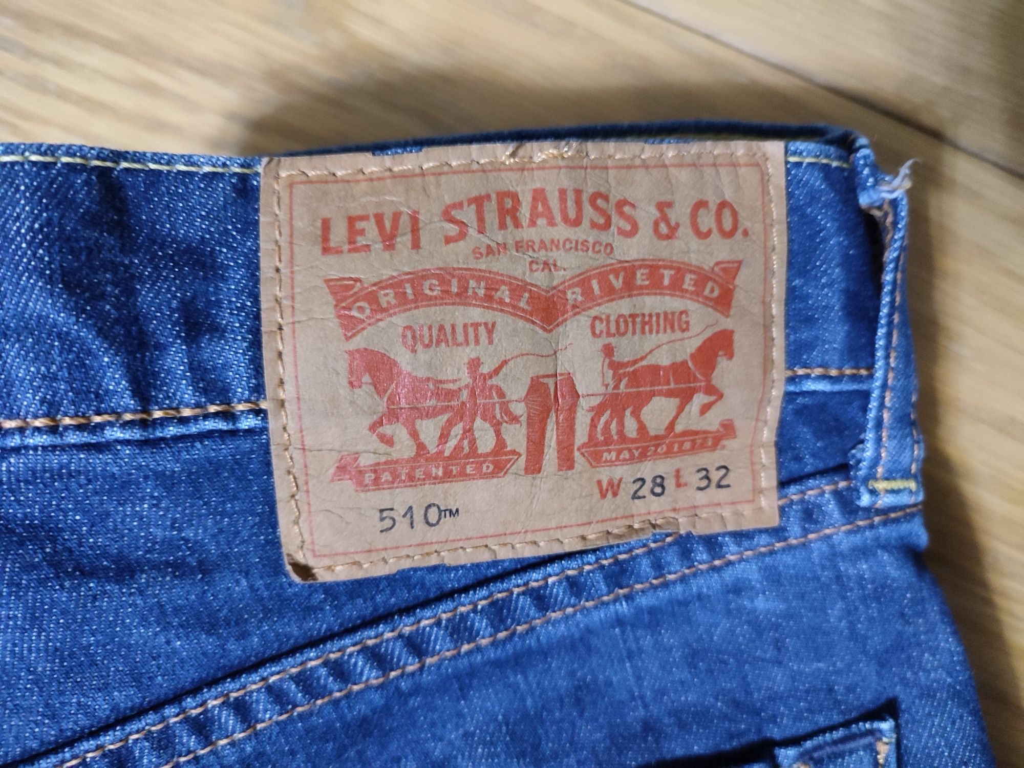 Spodnie jeansowe Levi's 510 W28L32