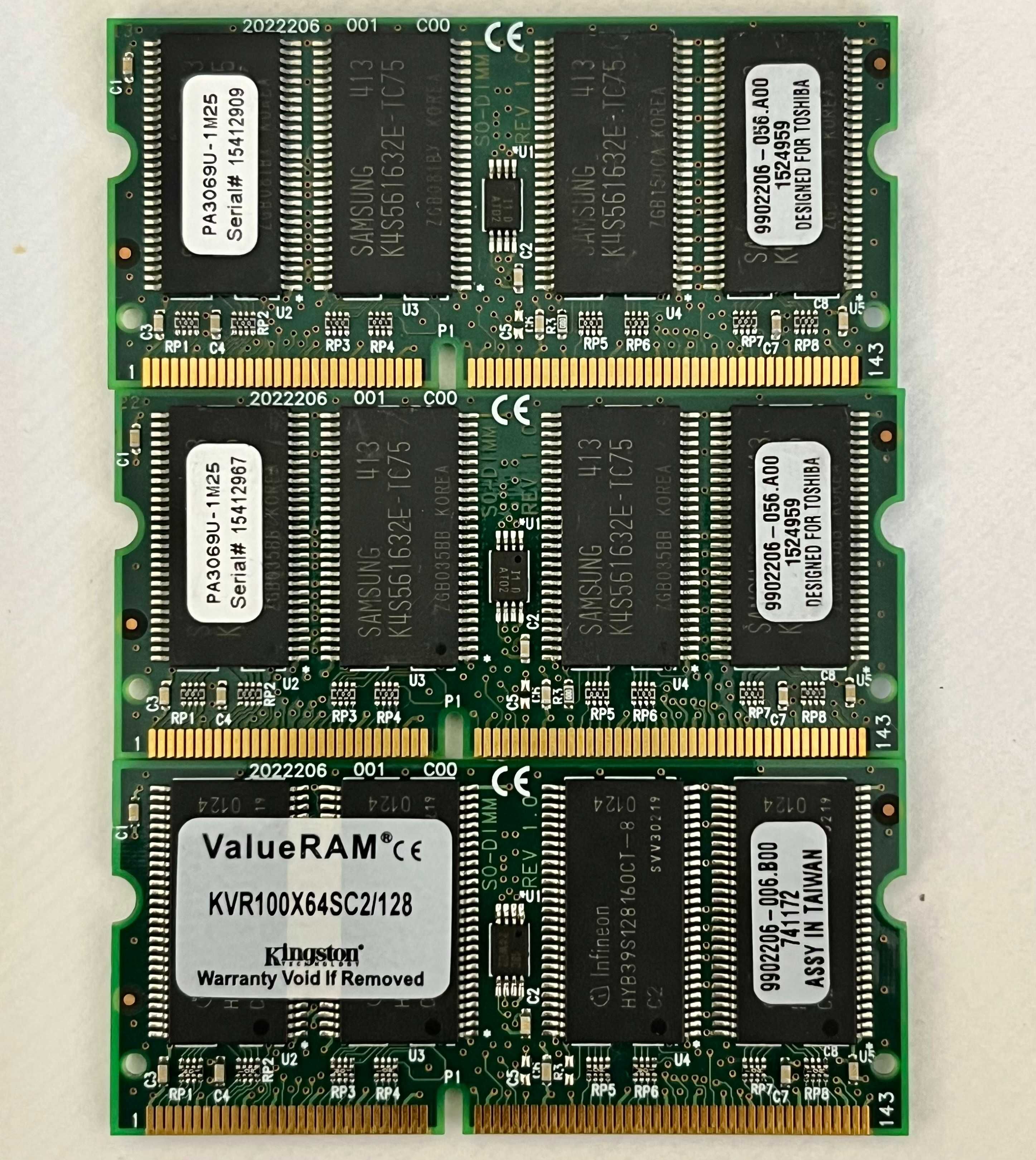 DDR 256 MB antigas