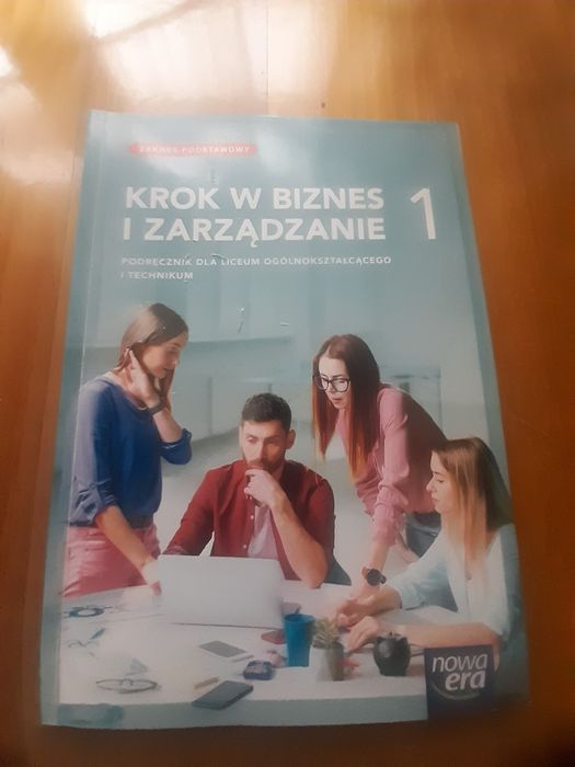Krok w biznes i zarządzanie 1 zakres podstawowy Nowa Era