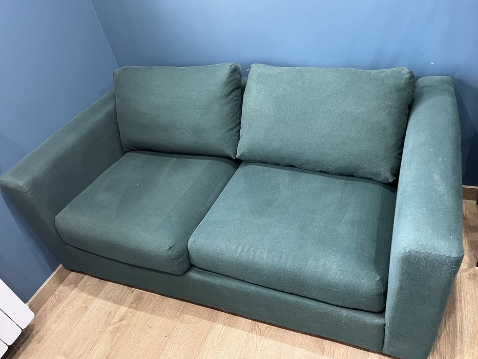 Sofa Ikea Vimle zielona 2 osobowa