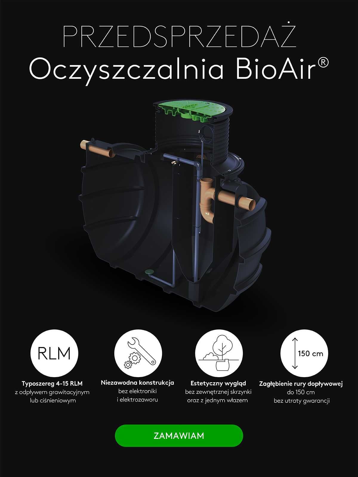 KINGSPAN BIOAIR 1 I 2 oczyszczalnia biologiczna KOMPLEKSOWO