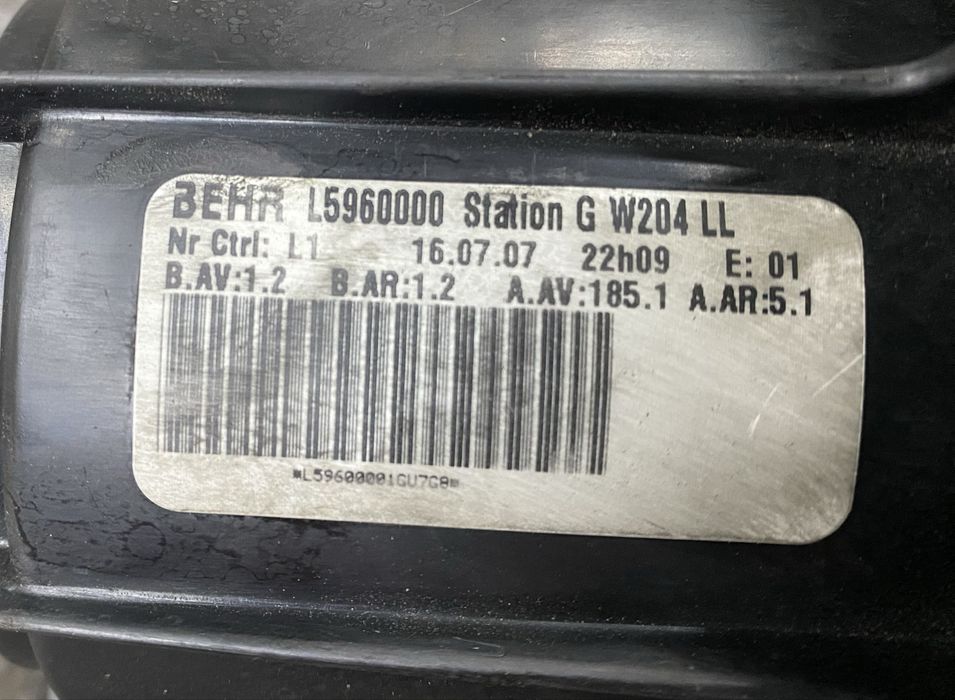 Вентелятор  мерседес