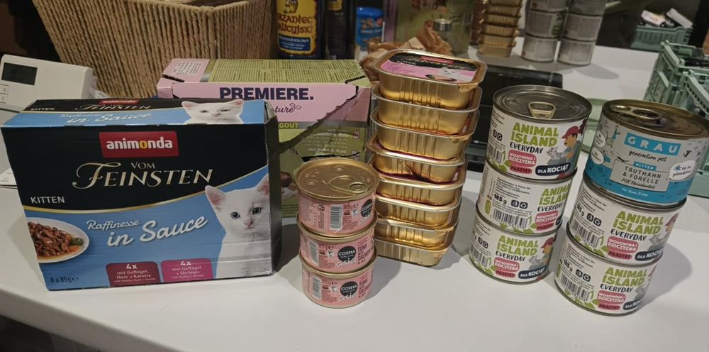 ZESTAW KARM PREMIUM DLA KOCIĄT – Animonda, Premiere, Animal Island, Gr