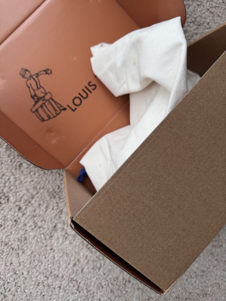 Karton pudło i worek louis vuitton