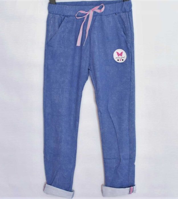 Wyprzedaż 4 szt Spodnie getry dziewczęce