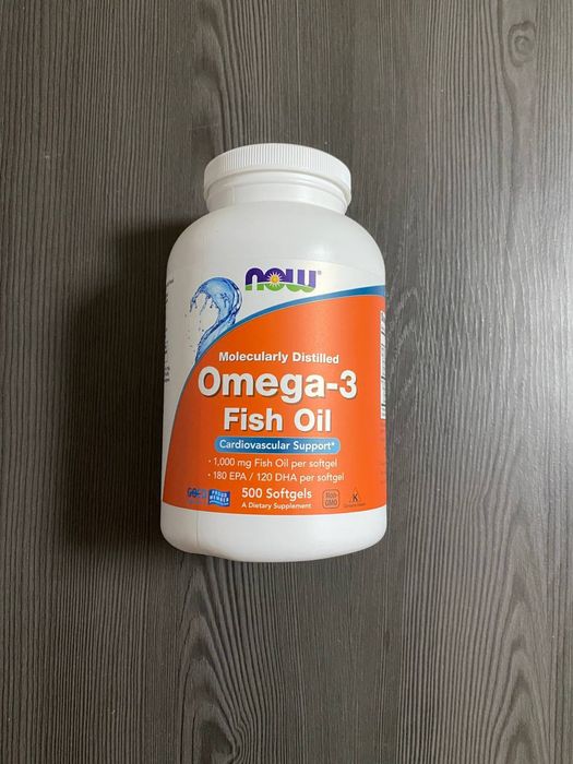 Омега 3 500капсул Now foods omega мега