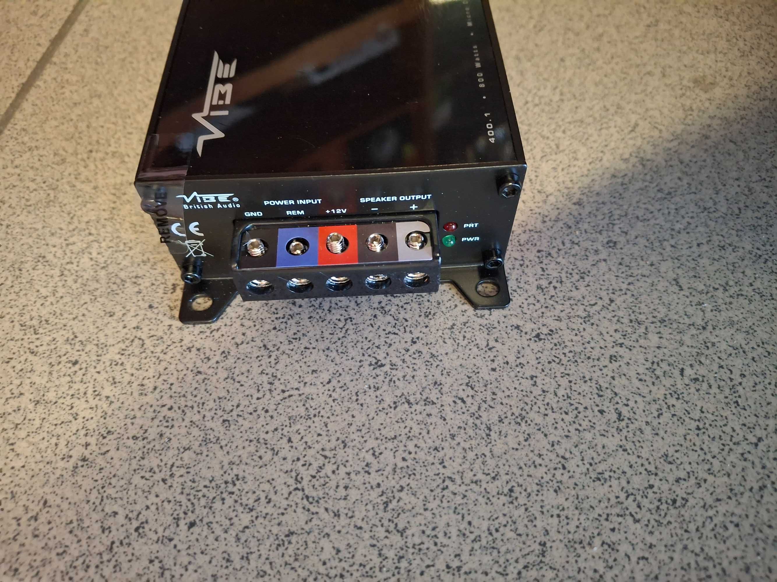 Wzmacniacz micro VIBE POWERBOX400.1 400W 1Ohms, 250W 2Ohms, 170W 4Ohms