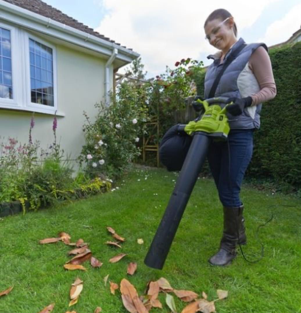 Повітродувка-пилосос садова RYOBI RBV3000CSV, 3000Вт