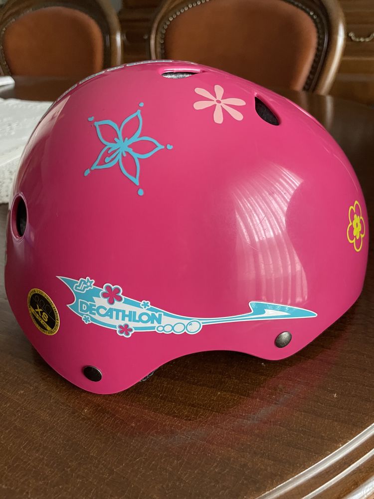 Capacete Decathlon menina 48-52 cm