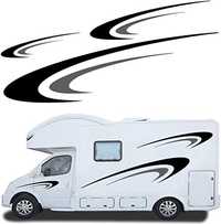 Zestaw naklejek na kampera camper ducato master jumper caravelle hobby