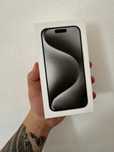 Новий iPhone 15 pro 512gb White ESIM, запакований, в наявності